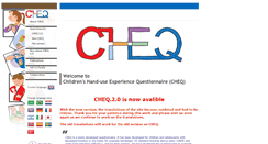 Desktop Screenshot of cheq.se